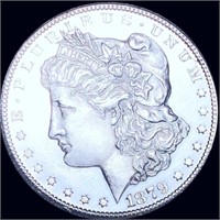 1879-CC Morgan Silver Dollar UNC "Capped Die"