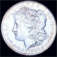 1903-S Morgan Silver Dollar AU+