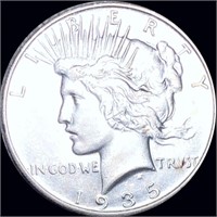 1935-S Silver Peace Dollar CLOSELY UNCIRCULATED