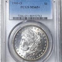 1900-O Morgan Silver Dollar PCGS - MS65+