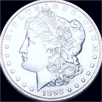 1892-O Morgan Silver Dollar UNCIRCULATED