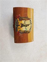 New York wood souvenir box