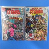 2 TITANS COMIC BOOKS