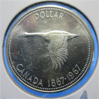 1967 CENTENNIAL SILVER DOLLAR