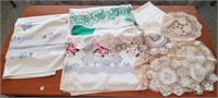 Vintage Tablecloths & Doilies