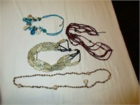 Necklaces- Shells and Beads