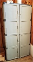 Rubbermaid Storage Cabinet & Contents