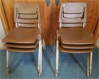 Stacking Chairs By American Seating Bodi-Rest