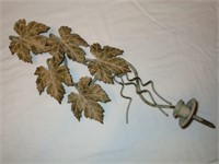 Metal Ivy Candle Holder 18"