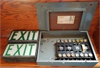 Exit Signs & Federal Lighting Panel Fuse Box