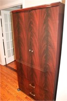 CABINET W/2 BOTTOM DRAWERS 3 FT WIDE 71" TALL