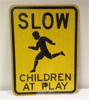 Slow children at play sign