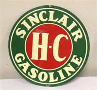 Sinclair gas wall tin