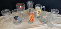 Miscellaneous beer mugs
