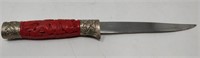 Vintage Chinese knife with dragon handle