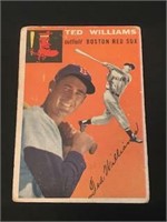 Ted Williams 1954 Topps card one