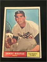Sandy Koufax 1961 Topps