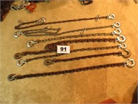 7 CHAINS WITH HOOKS