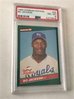 1986 Donruss Bo Jackson Rookie PSA 8