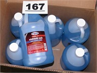 6 GALLONS OF WINDSHIELD WASHER FLUID
