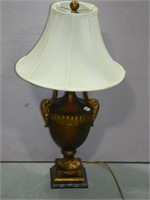 Gold Resin Table Lamp