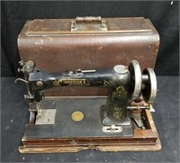 Antique Wheeler and Wilson D - 9 sewing machine