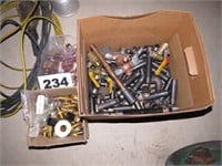 BOX OF COPPER & OTHER FITTINGS