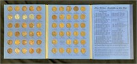 Lincoln Cent Wheat Pennies Collection