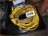 3 EXTENSION CORDS, HEAVY DUTY