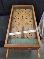 Antique tabletop pinball machine approx 19" x 3