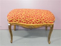 Gold French Stool