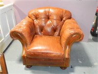 Large Leather Arm Chair