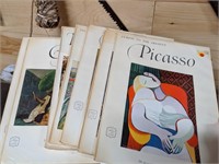 Lot of 7 Art Books by Famous Artists With Color