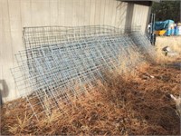 (11) LIVESTOCK WIRE FENCE PANELS 4' X 16' L