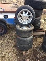 (4) POLARIS WHEELS