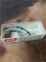 Vintage Flat Fish With Box
