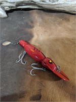 Vintage Bomber Wooden Rare Color Lure