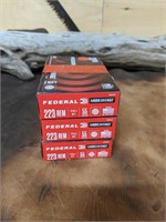 Lot of 3 Federal .223 Rem Ammo.