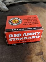 One box of Thirty  5.45 X 39mm 69 gr Ammo