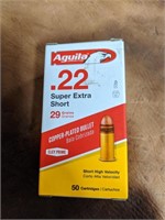 One Box Aguila 22 Short Ammo