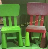 Kids Chairs 12 inches Floor to Seat