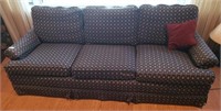 Floral Sofa w/ (6) Removable Cushions