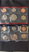 1991 US Mint Set Mint marks P & D
