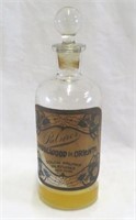 Palmer Sandalwood De Orient Perfume Bottle 7 1/2 H
