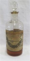 Palmer Frangipanni Perfume Bottle H 7.5"