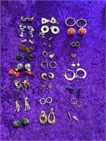 28 pair earrings