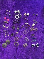 31 pairs of earrings