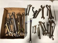 Box of assorted Wrenches