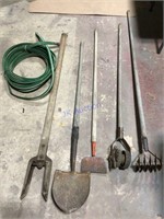 Group of Gardening Tools