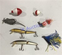 Lures and Bobbers